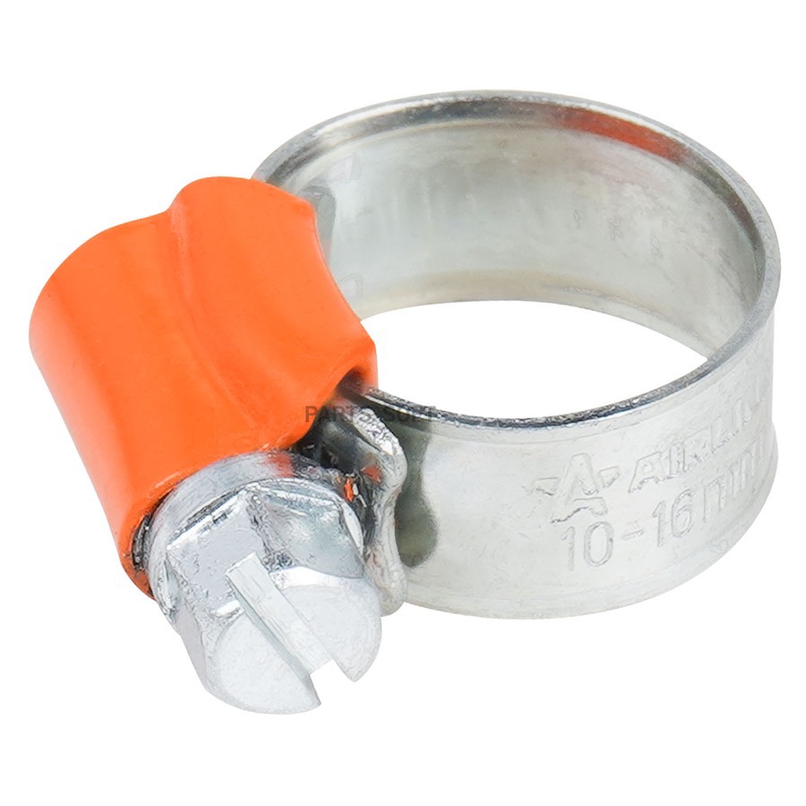 Хомут на патрубки AIRLINE червячный 10-16 мм (усиленный) - AIRLINE None None